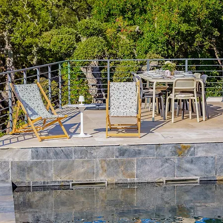 Magnifique Piscine Chauffee, Climatisee, Vue Sur Villa *